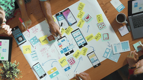 UX research and design workshop — mapping digital experiences